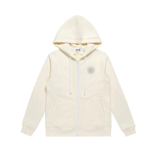 Veste zip CDG - Beige
