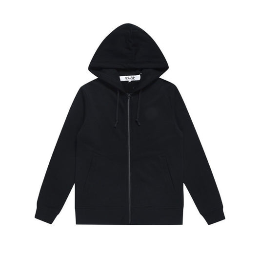 Veste zip CDG - Noir