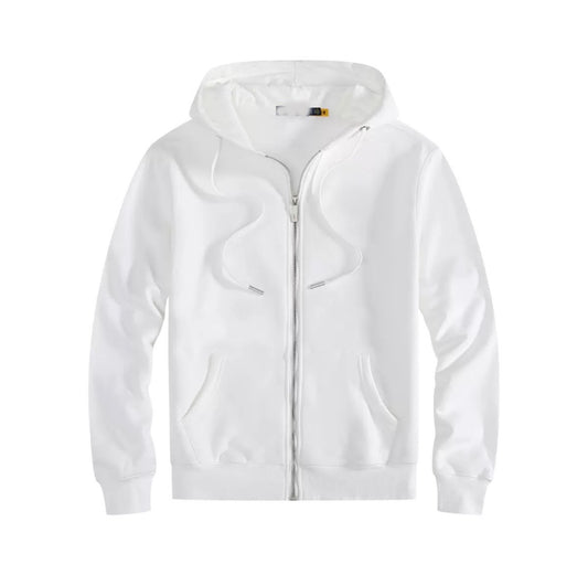 Veste zip RL - Blanc