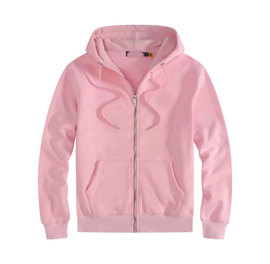Veste zip RL - Rose