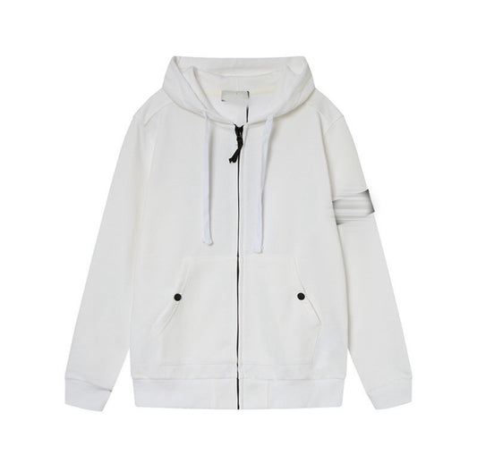 Veste zip SI - Blanc