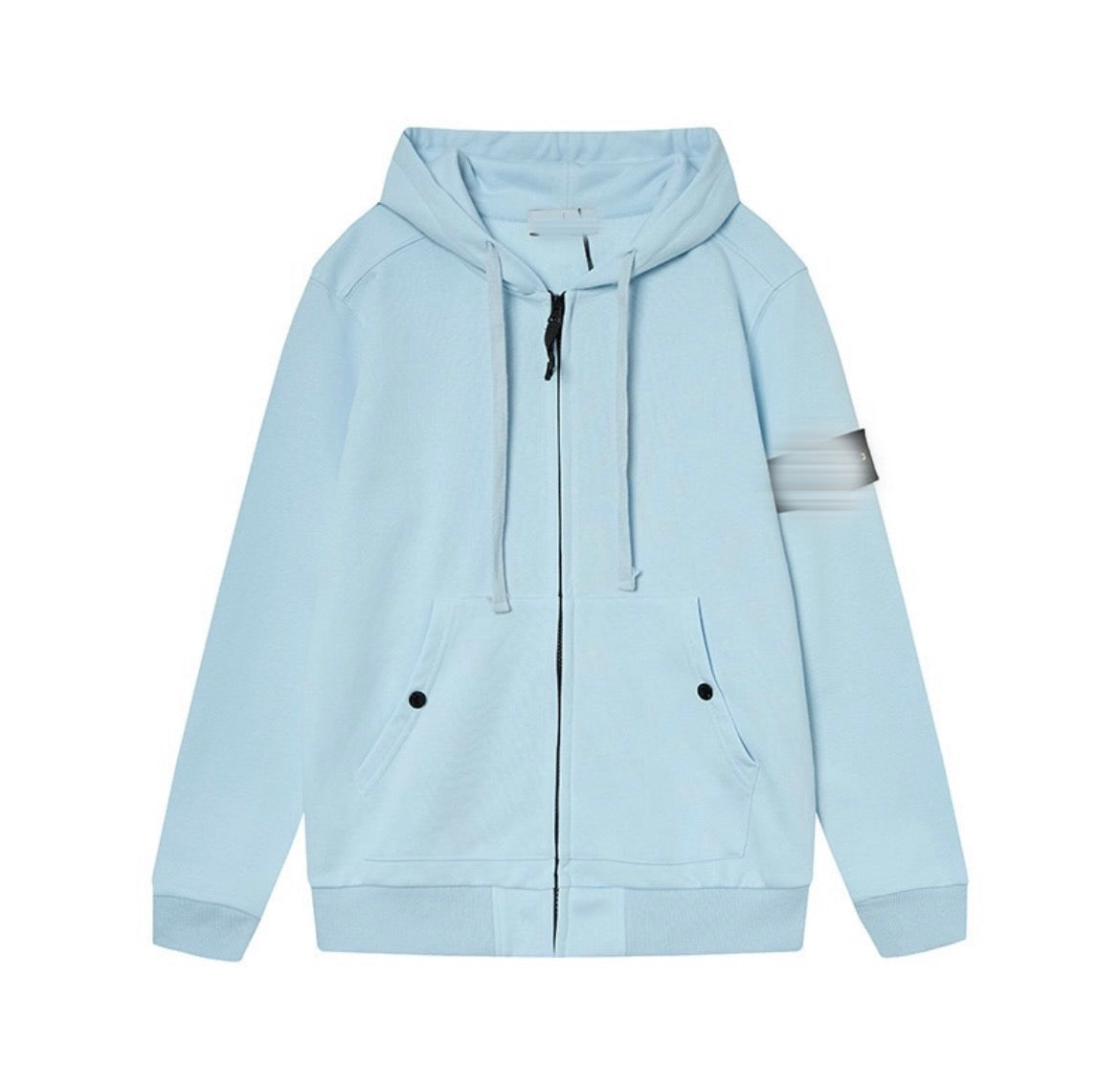 Veste zip SI - Bleu