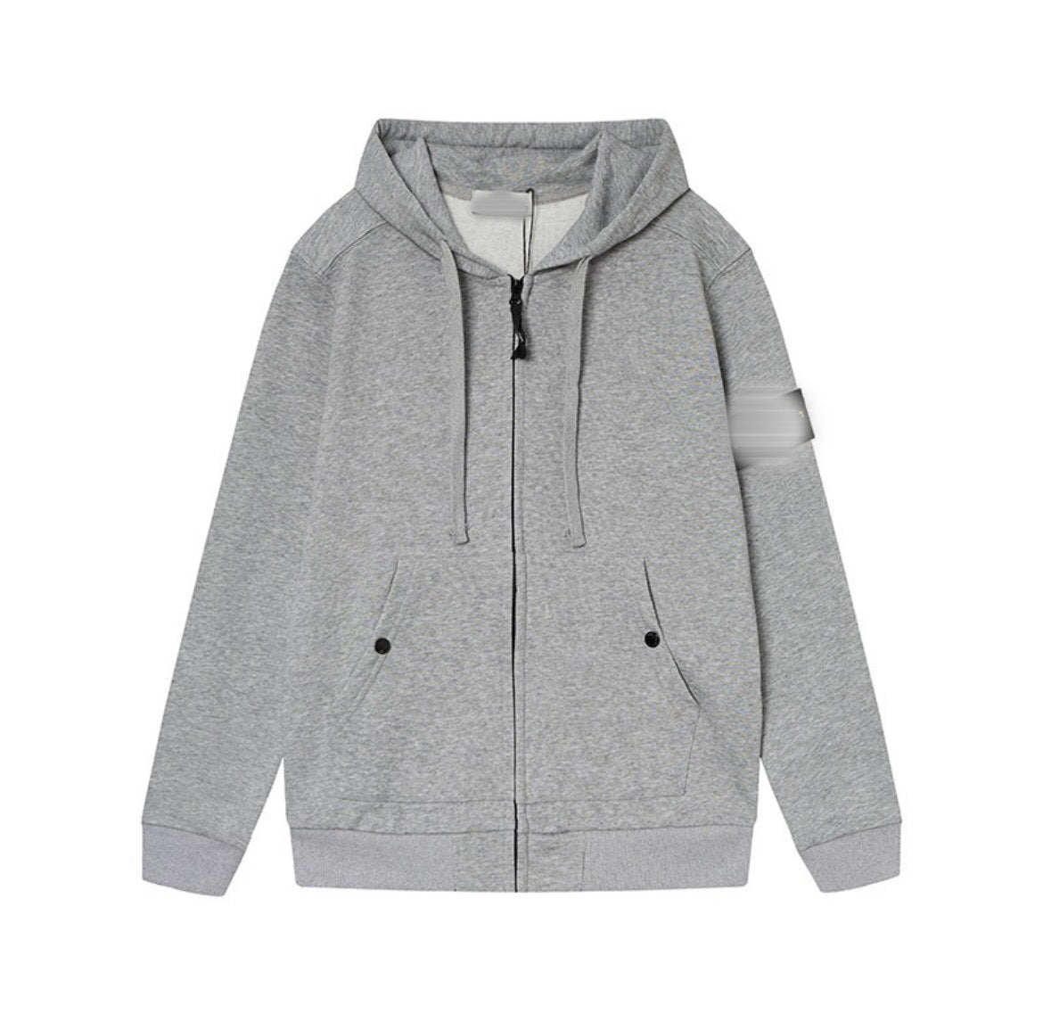 Veste zip SI - Gris