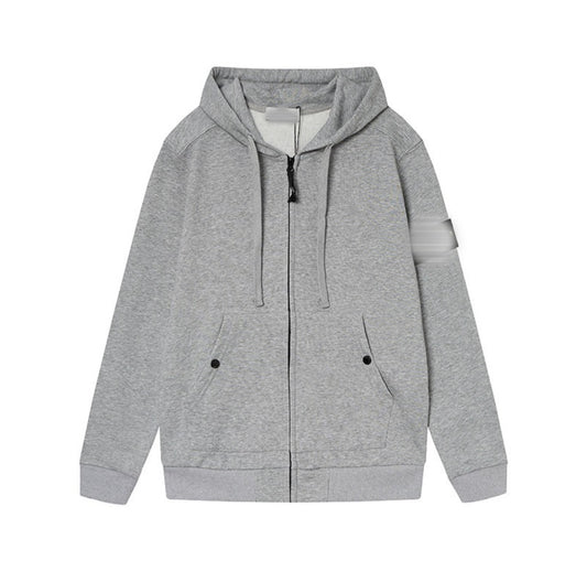 Veste zip SI - Gris